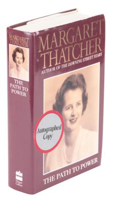 Lot #1222 Margaret Thatcher Signed Book - Image 3