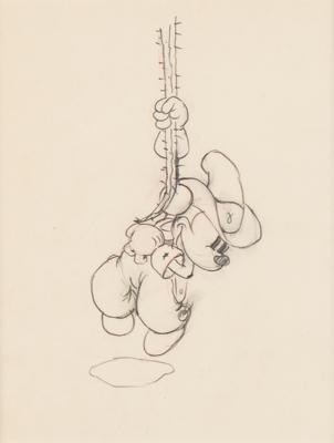 Lot #1422 Mickey Mouse production drawing from Two-Gun Mickey