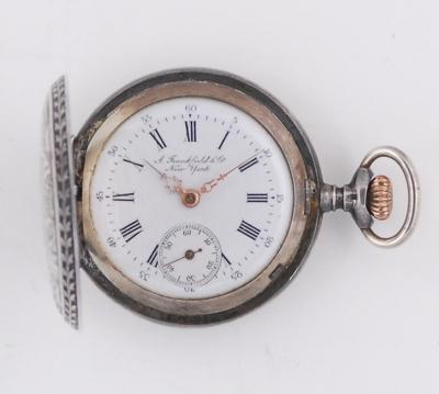 Lot #1010 Eleanor Roosevelt's Sterling Silver Pendant Watch Given to Her By FDR - Image 3