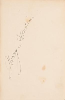 Lot #1662 Harry Houdini Signed Book - Image 2