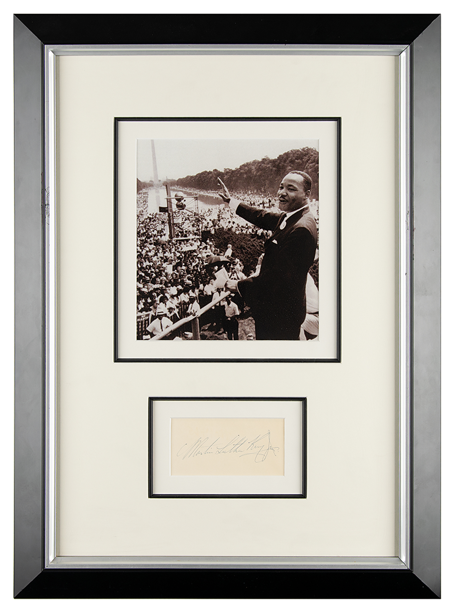 Lot #1082 Martin Luther King, Jr. Signature
