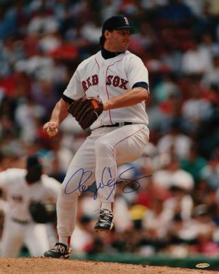 Lot #1941 Roger Clemens Signed Oversized Photograph - Image 1