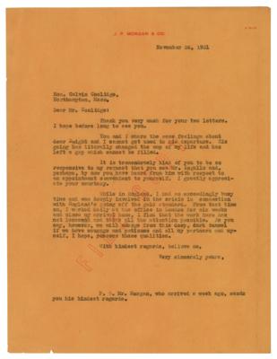 Lot #1032 Calvin Coolidge Autograph Letter Signed - Image 2