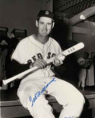Lot #1809 Ted Williams Signed Photograph