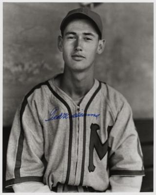 Lot #2013 Ted Williams Signed Photograph