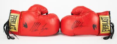 Lot #2006 Mike Tyson Signed Boxing Gloves