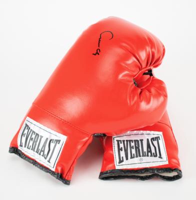 Lot #1906 Muhammad Ali Signed Boxing Gloves