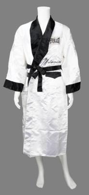 Lot #1905 Muhammad Ali Signed Boxing Robe and