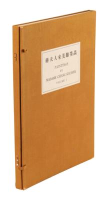 Lot #1103 Madame Chiang Kai-shek Signed Book