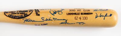 Lot #1921 Baseball: 3000 Hit Club Signed Baseball Bat - Image 3