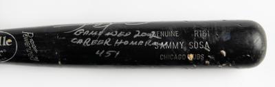 Lot #2002 Sammy Sosa's Game-Used Home Run Bat - Image 3