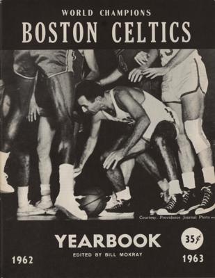 Lot #1927 Boston Celtics: 1962-1963 Yearbook