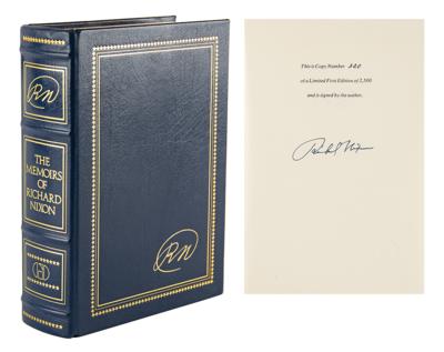 Lot #1053 Richard Nixon Signed Book