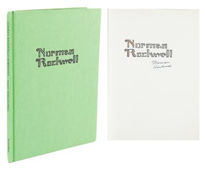 Lot #1316 Norman Rockwell Signed Book