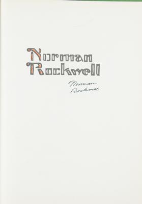 Lot #1316 Norman Rockwell Signed Book - Image 2