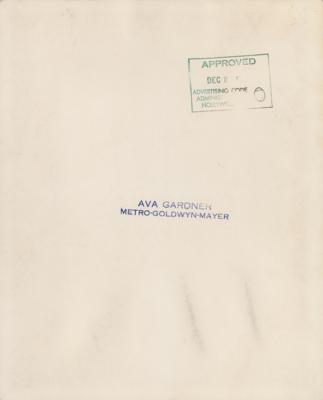 Lot #1715 Ava Gardner Signed Photograph - Image 2