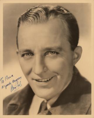 Lot #1695 Bing Crosby Signed Photograph