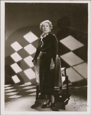 Lot #1537 Edna Ferber Signed Photograph - Image 1