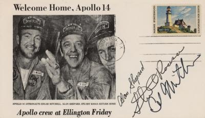 Lot #1275 Apollo 14 Signed Commemorative Cover
