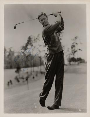 Lot #1979 Byron Nelson Signed Photograph - Image 1