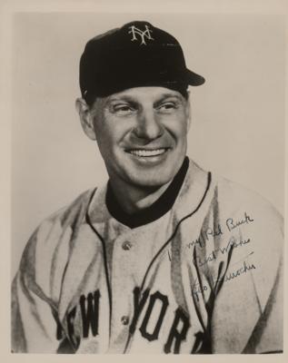 Lot #1951 Leo Durocher Signed Photograph - Image 1