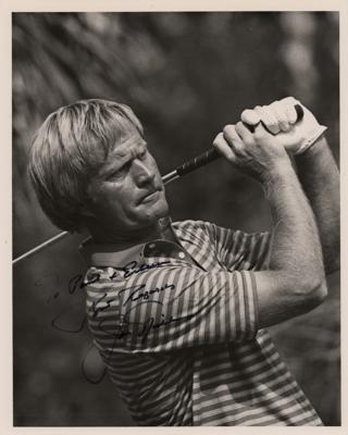 Lot #1983 Jack Nicklaus Signed Photograph - Image 1
