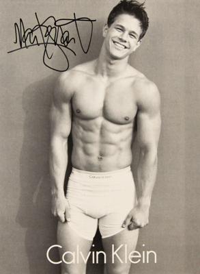 Lot #1777 Mark Wahlberg Signed Photograph