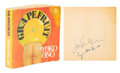 Lot #1591 Beatles: John Lennon and Yoko Ono Signed Book