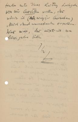 Lot #1297 Paul Klee Autograph Letter Signed - Image 5