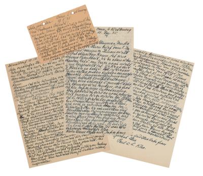 Lot #1297 Paul Klee Autograph Letter Signed - Image 6