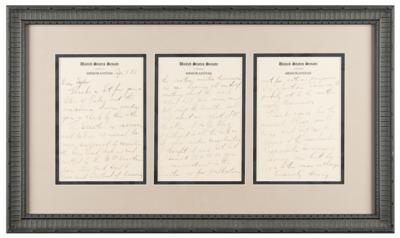 Lot #1014 Harry S. Truman Autograph Letter Signed