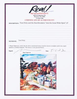 Lot #1643 Tom Petty Signed Album - Image 2
