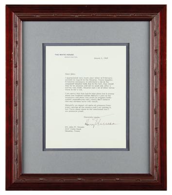 Lot #1071 Harry S. Truman Typed Letter Signed as President - Image 2