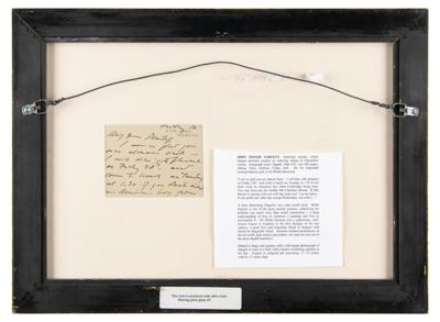 Lot #1319 John Singer Sargent Autograph Letter Signed - Image 4