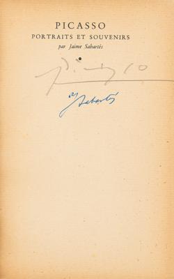 Lot #1300 Pablo Picasso Signed Book - Image 2