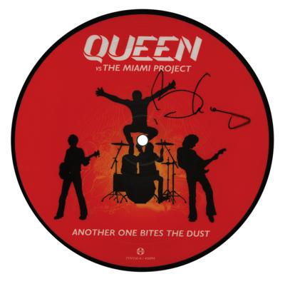 Lot #1645 Queen: Brian May Signed Picture Disc Single Record