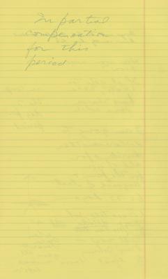 Lot #1088 Howard Hughes Handwritten Notes - Image 2