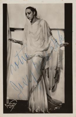 Lot #1681 Josephine Baker Signed Photograph