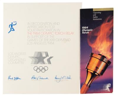 Lot #1800 Los Angeles 1984 Summer Olympics Torch - Image 10