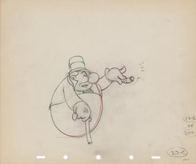 Lot #1433 W. C. Fields production drawing from Mother Goose Goes Hollywood - Image 1