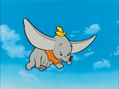 Lot #1457 Dumbo publicity cel from a promotional Disney cartoon - Image 1