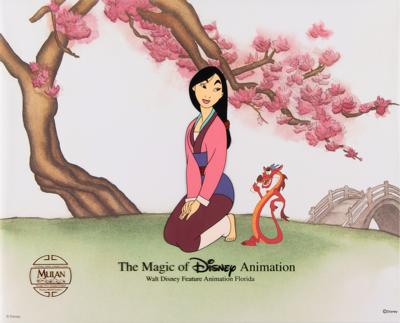 Lot #1463 Mulan limited edition cel from the Magic of Disney series - Image 1