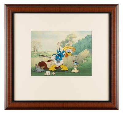 Lot #1342 Donald Duck Art Props cel from Donald's Golf Game - Image 2