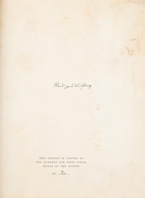 Lot #1550 Rudyard Kipling Signed Book - Image 2