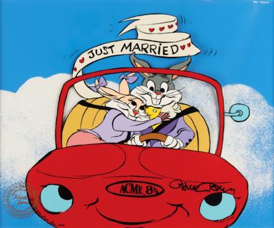Lot #1472 Chuck Jones Signed Limited Edition Cel: 'Bugs and Bride IV'
