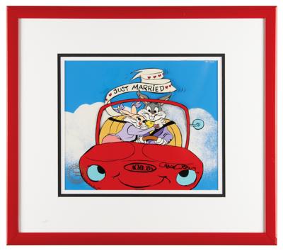 Lot #1472 Chuck Jones Signed Limited Edition Cel: 'Bugs and Bride IV' - Image 2
