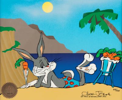 Lot #1474 Chuck Jones Signed Limited Edition Cel: 'Sand Tropez Bunny'
