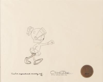 Lot #1476 Chuck Jones Twice-Signed Limited Edition Production Cel and Drawing - Image 3