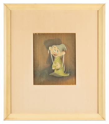 Lot #1335 Dopey production cel from Snow White and the Seven Dwarfs - Image 2