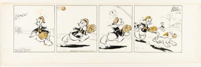Lot #1378 Donald Duck Comic Strip by Al Taliaferro